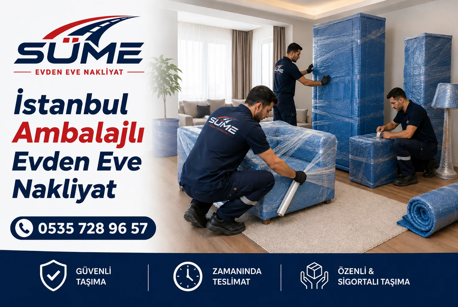 İstanbul Evden Eve Nakliyat - Süme Nakliyat