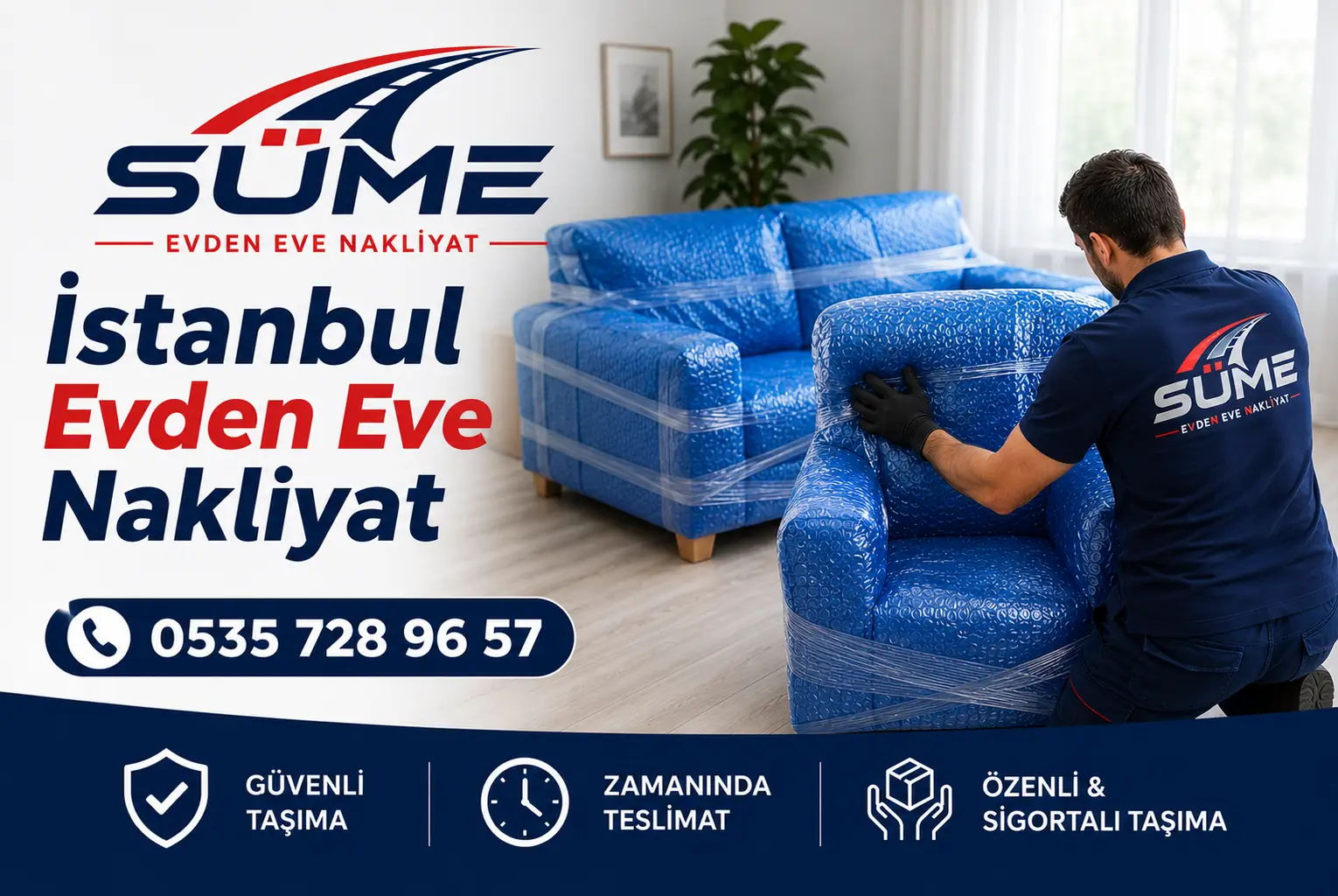 İstanbul Evden Eve Nakliyat - Süme Nakliyat