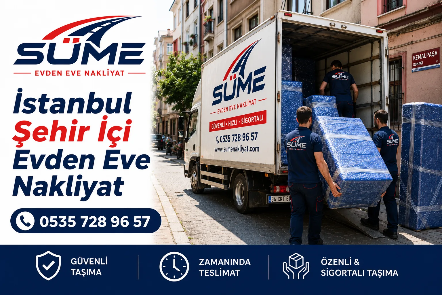 İstanbul Evden Eve Nakliyat - Süme Nakliyat