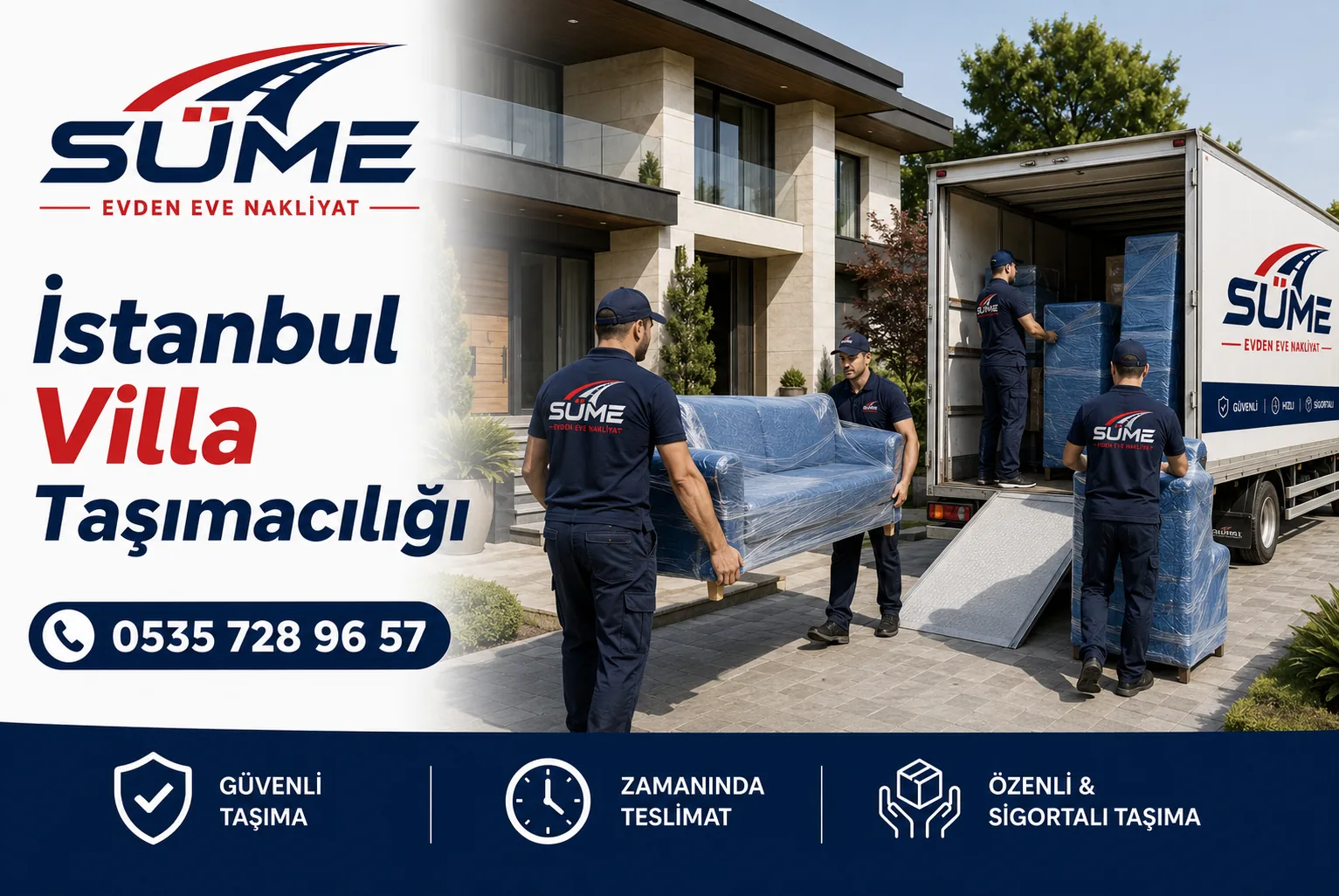 İstanbul Evden Eve Nakliyat - Süme Nakliyat
